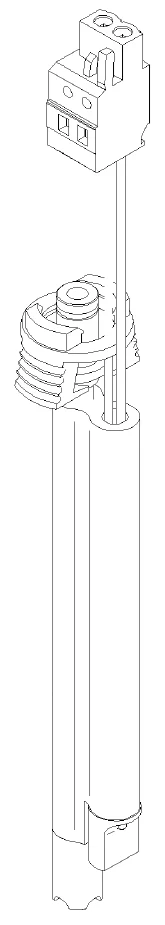 Milchansaugschlauch mit Sensor UT, kplt. Thermoplan BW ONE 108.570