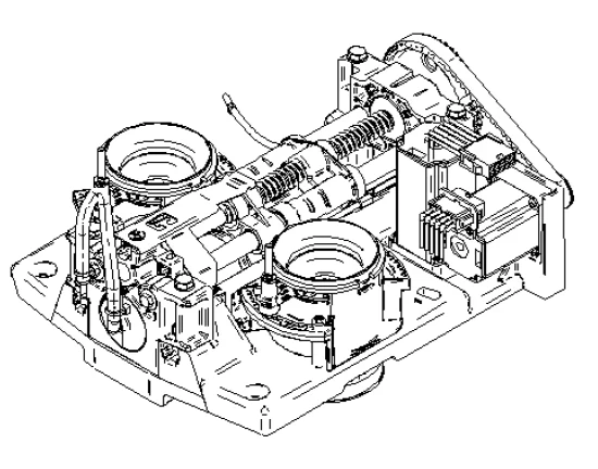 *Gebraucht* Mechanikmodul 2 Mühlen kpl. Thermoplan BW ONE 120.813