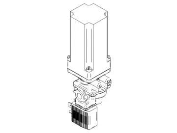 *Gebraucht* Milchpumpe INOX mit Motor kpl Thermoplan BW ONE 120.335