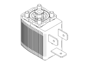 *Gebraucht* Magnetventil 3/2 kpl. Milchpumpe INOX Thermoplan BW ONE 120.337