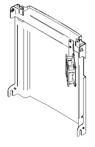 *Gebraucht* Rückwand kpl. CT AluNox Thermoplan BW ONE 121.251