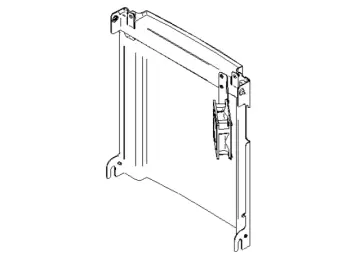 *Gebraucht* Rückwand kpl. CT AluNox Thermoplan BW ONE 121.251