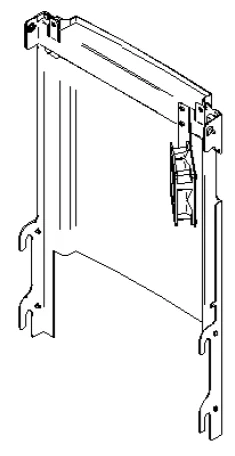 *Gebraucht* Rückwand kpl. AluNox Thermoplan BW ONE 120.107