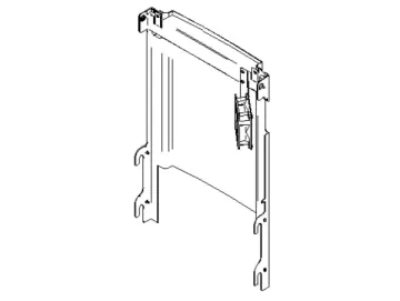 *Gebraucht* Rückwand kpl. AluNox Thermoplan BW ONE 120.107