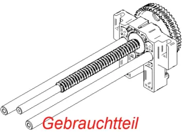 *Gebraucht* Lager hinten mit Spindel, kpl. Thermoplan BW ONE 103.936