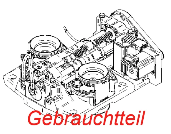 *Gebraucht* Mechanikmodul 2 Mühlen kpl. Thermoplan BW ONE 120.813