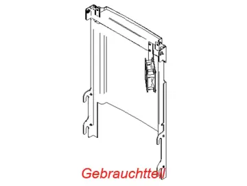 *Gebraucht* Rückwand kpl. AluNox Thermoplan BW ONE 120.107