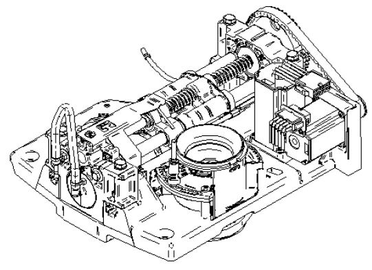 Mechanikmodul 1 Mühle kpl. Thermoplan BW ONE 120.809