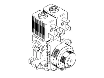 Reinigungsblock mit Druckregler kpl. Thermoplan BW ONE 132.113