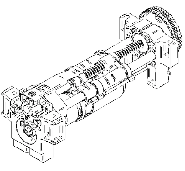 Brühgruppe klein kpl. Thermoplan BW ONE 100.990