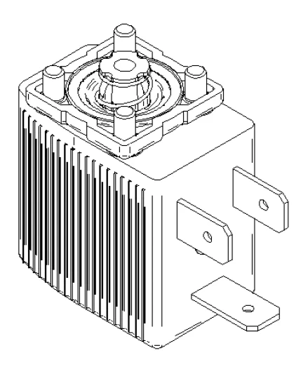 Magnetventil 3/2 kpl. Milchpumpe INOX Thermoplan BW ONE 120.337