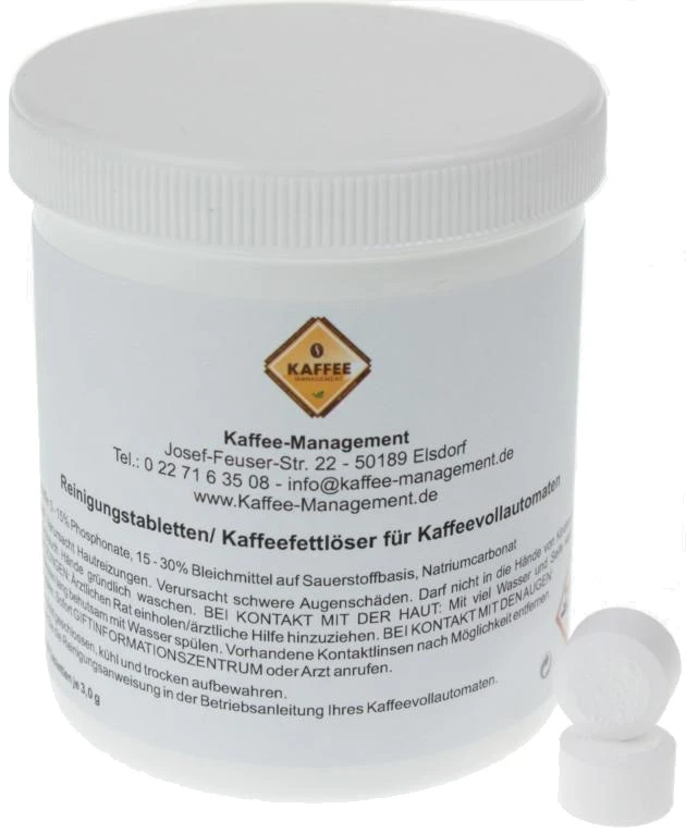 Reinigungstabletten für Kaffeevollautomaten