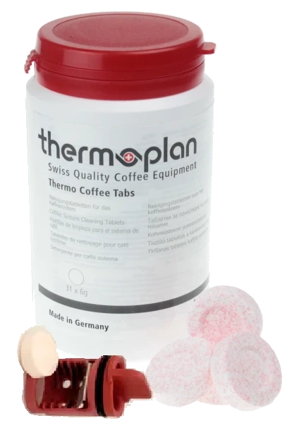 Thermoplan Thermo Coffee Tabs Dose mit 31 Tabletten á 6gr